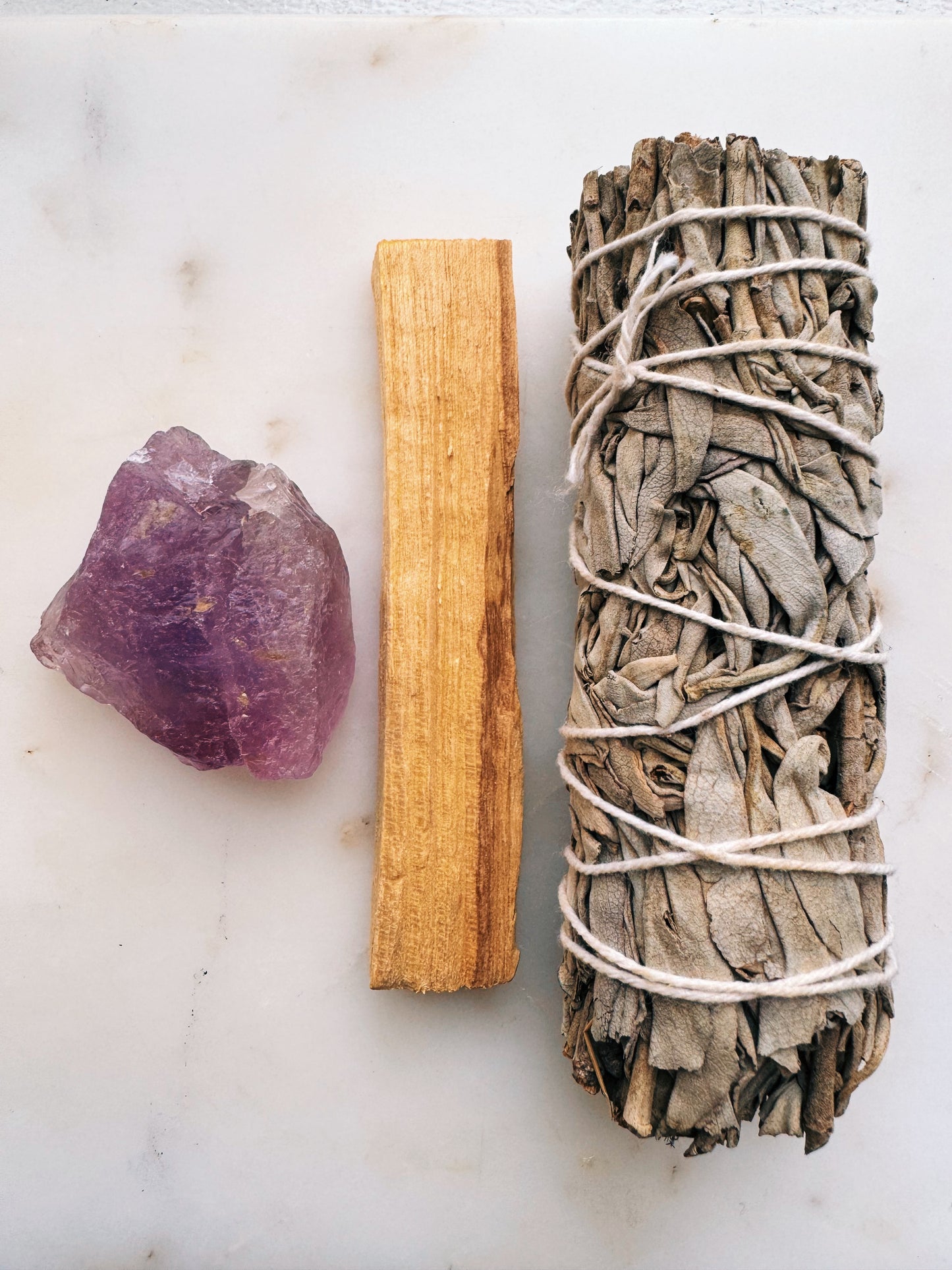 Ametist + Palo Santo + Salvia